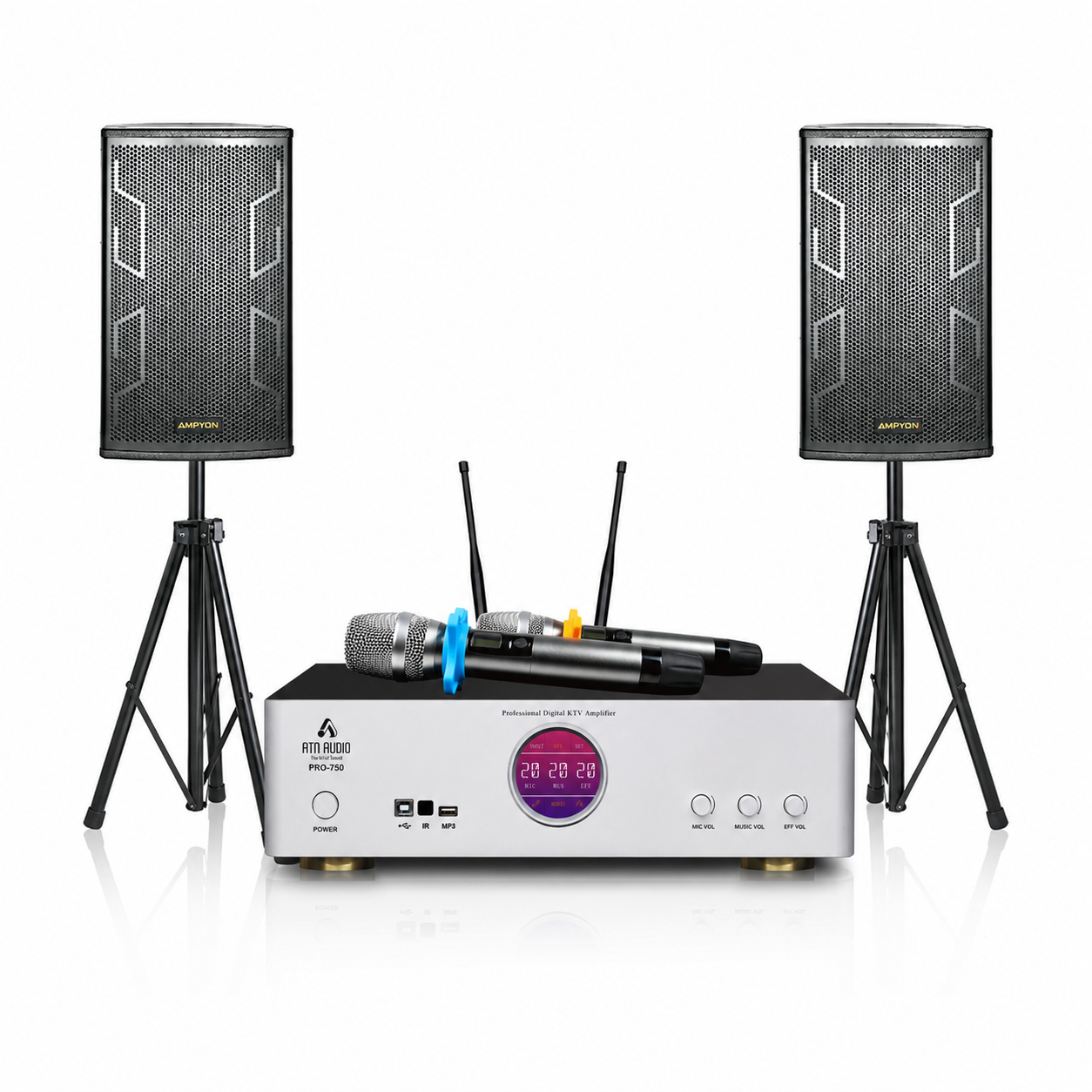 Pro-750 Amplifier + Ampyon LS-12EX Speakers