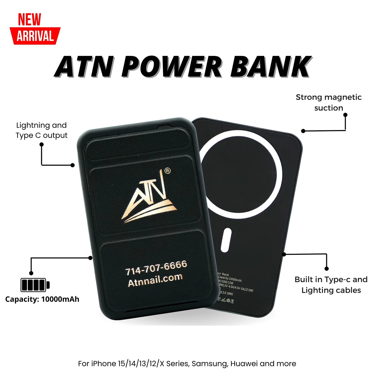 ATN Audio portable power bank