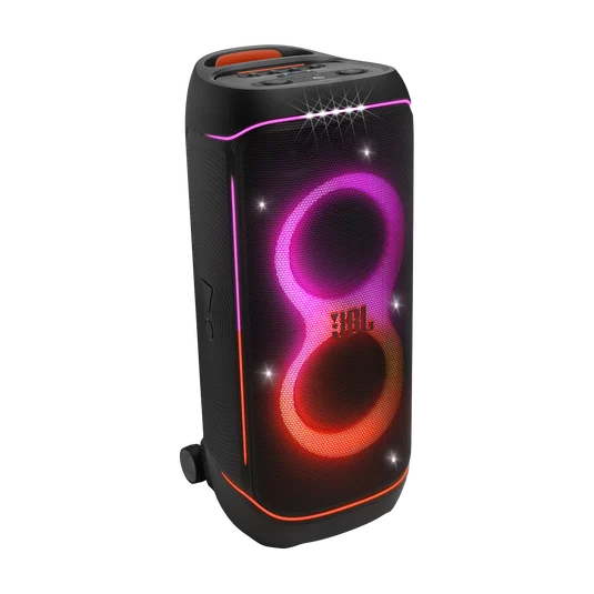 JBL PartyBox 720 party speaker with wheels and beat-synced light show