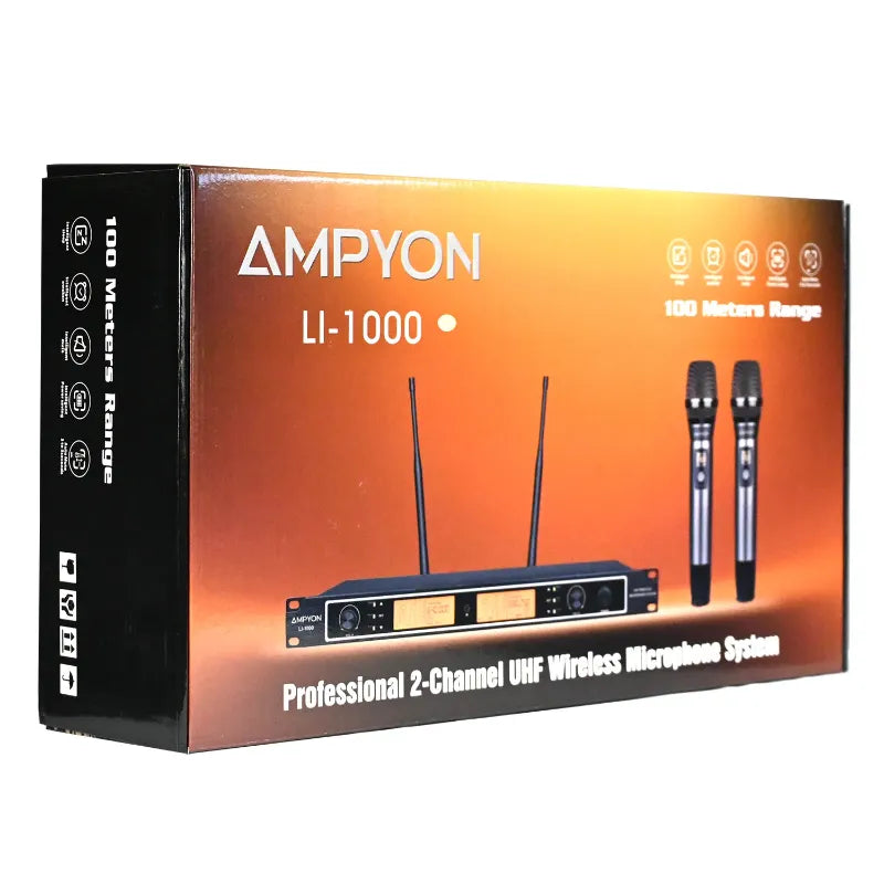 Ampyon LI-1000 UHF Wireless Microphone